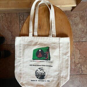 54th World Science Fiction Convention LA Con III Member Canvas Tote Bag